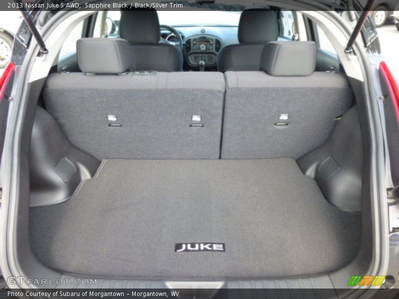 Sapphire Black / Black/Silver Trim 2013 Nissan Juke S AWD