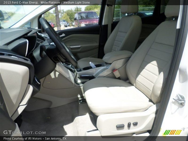 White Platinum / Medium Light Stone 2013 Ford C-Max Energi