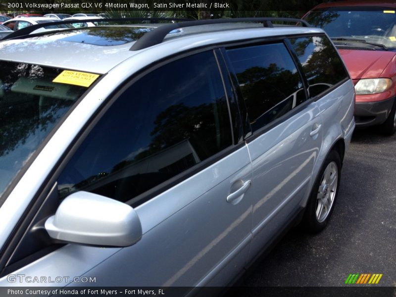 Satin Silver Metallic / Black 2001 Volkswagen Passat GLX V6 4Motion Wagon