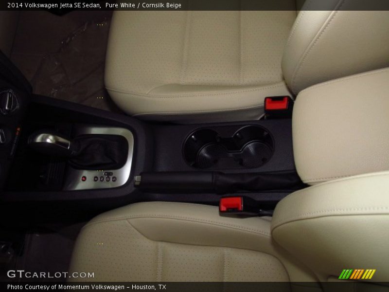 Pure White / Cornsilk Beige 2014 Volkswagen Jetta SE Sedan