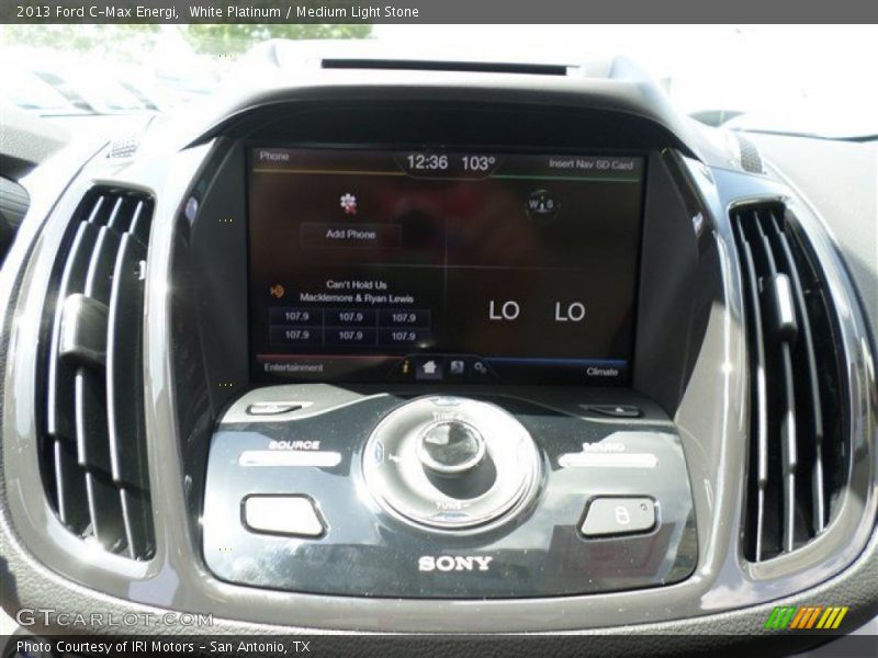 Controls of 2013 C-Max Energi