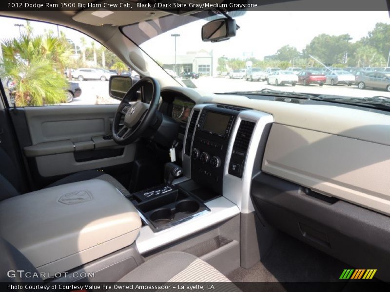 Black / Dark Slate Gray/Medium Graystone 2012 Dodge Ram 1500 Big Horn Crew Cab