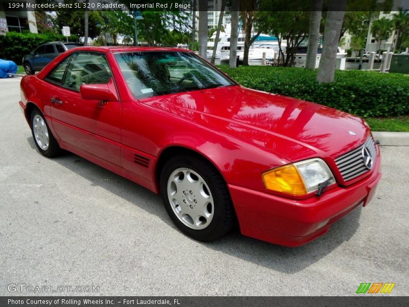 Front 3/4 View of 1994 SL 320 Roadster