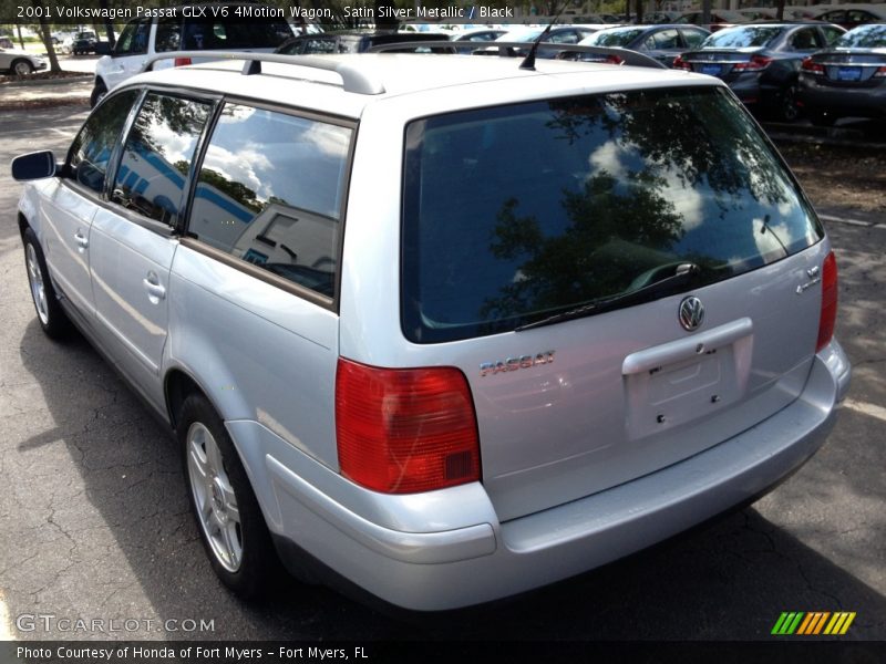 Satin Silver Metallic / Black 2001 Volkswagen Passat GLX V6 4Motion Wagon