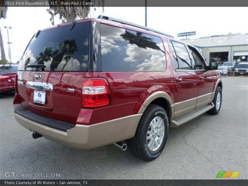 Ruby Red / Camel 2013 Ford Expedition EL XLT