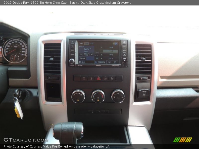 Black / Dark Slate Gray/Medium Graystone 2012 Dodge Ram 1500 Big Horn Crew Cab