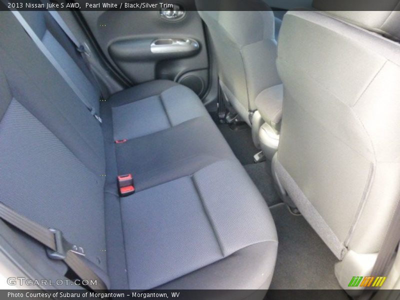 Pearl White / Black/Silver Trim 2013 Nissan Juke S AWD