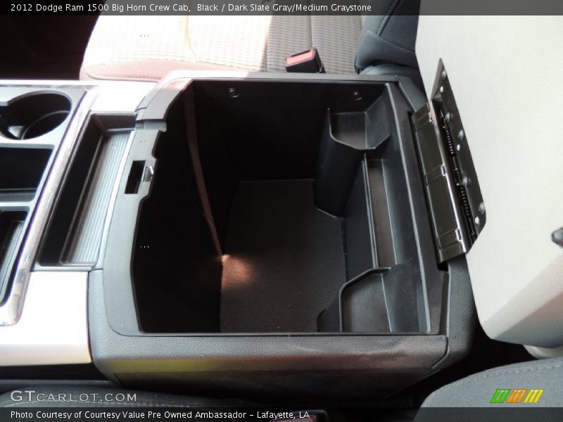 Black / Dark Slate Gray/Medium Graystone 2012 Dodge Ram 1500 Big Horn Crew Cab
