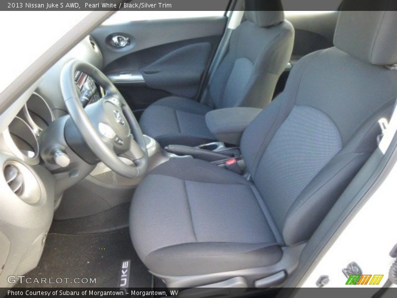 Pearl White / Black/Silver Trim 2013 Nissan Juke S AWD