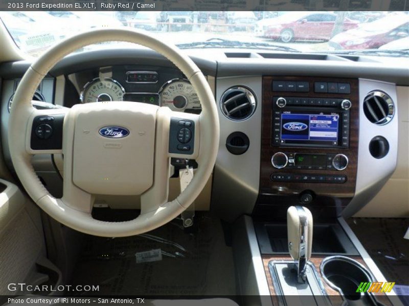 Ruby Red / Camel 2013 Ford Expedition EL XLT