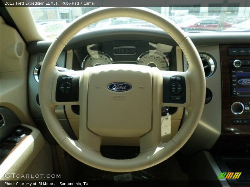 Ruby Red / Camel 2013 Ford Expedition EL XLT