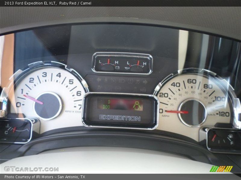 Ruby Red / Camel 2013 Ford Expedition EL XLT