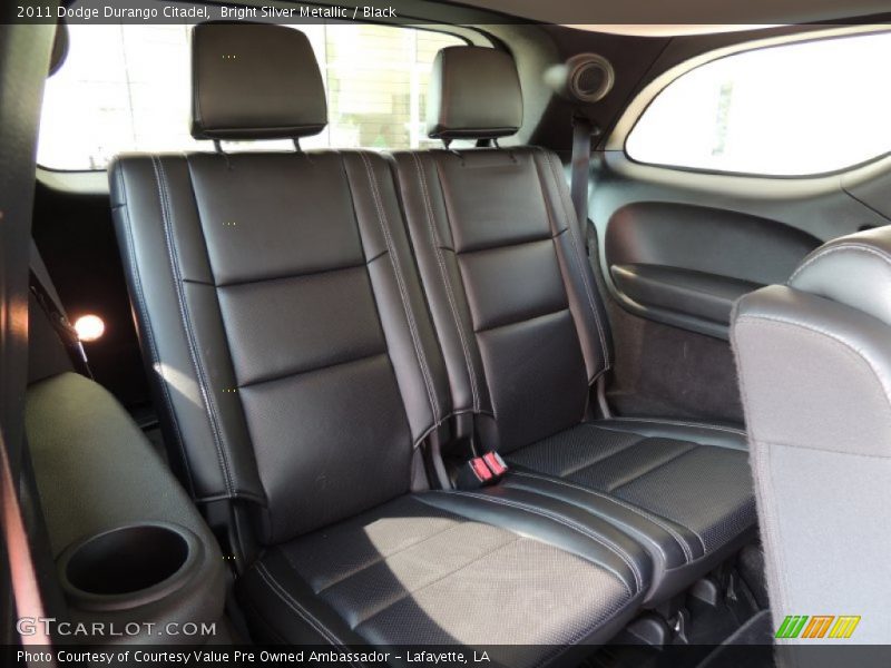 Bright Silver Metallic / Black 2011 Dodge Durango Citadel
