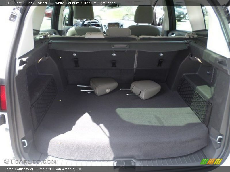White Platinum / Medium Light Stone 2013 Ford C-Max Hybrid SE
