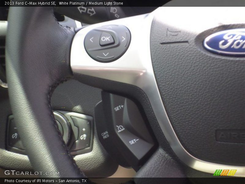 White Platinum / Medium Light Stone 2013 Ford C-Max Hybrid SE