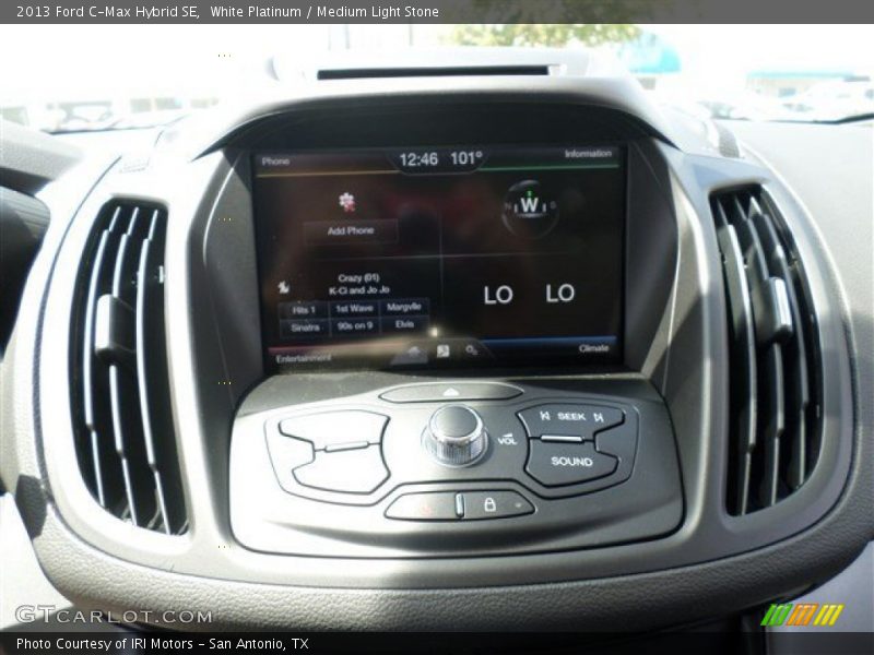 White Platinum / Medium Light Stone 2013 Ford C-Max Hybrid SE