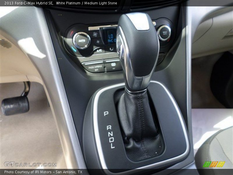 White Platinum / Medium Light Stone 2013 Ford C-Max Hybrid SE