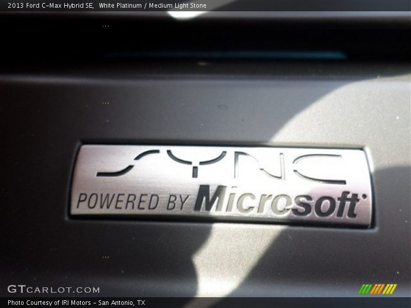 White Platinum / Medium Light Stone 2013 Ford C-Max Hybrid SE