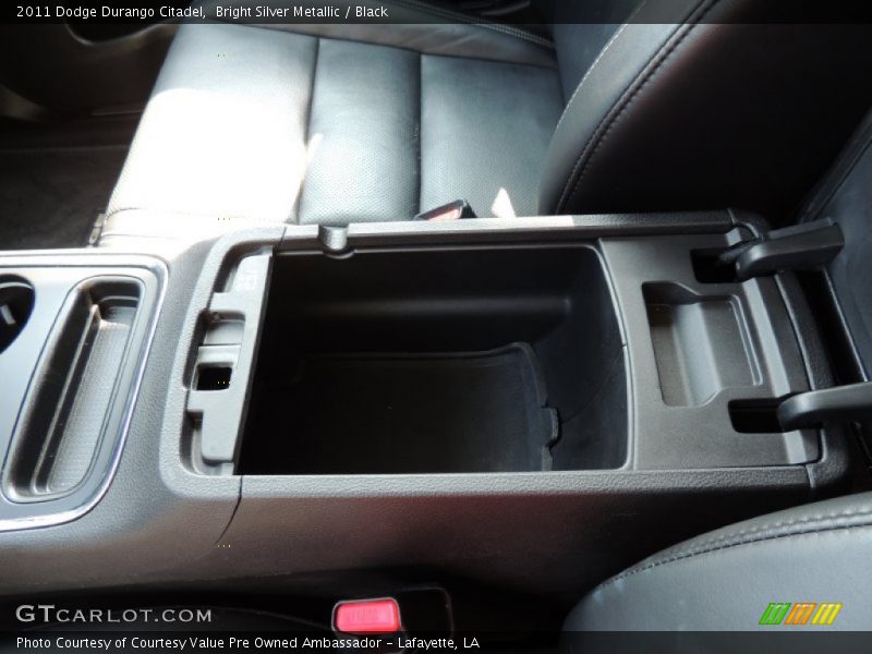Bright Silver Metallic / Black 2011 Dodge Durango Citadel