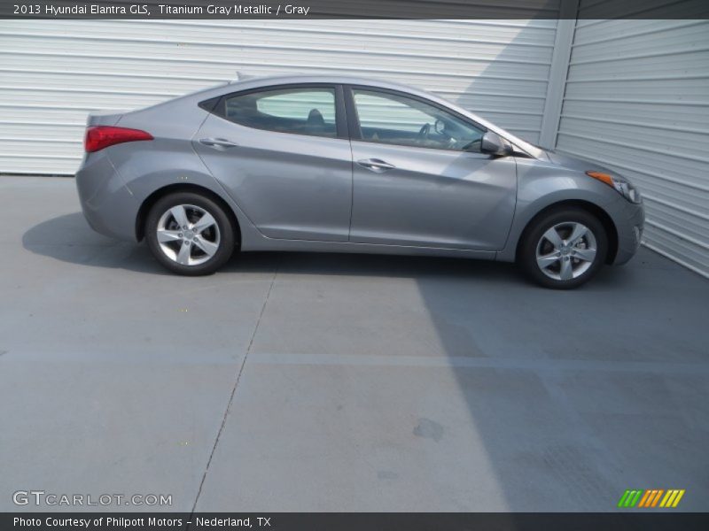 Titanium Gray Metallic / Gray 2013 Hyundai Elantra GLS