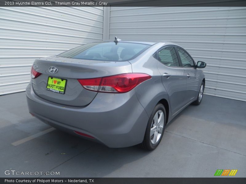 Titanium Gray Metallic / Gray 2013 Hyundai Elantra GLS