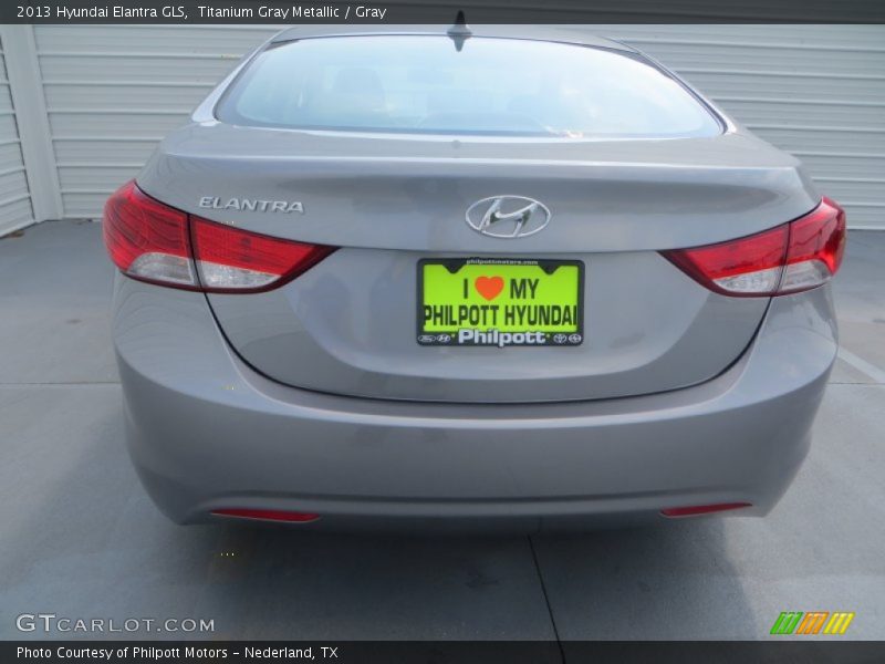 Titanium Gray Metallic / Gray 2013 Hyundai Elantra GLS