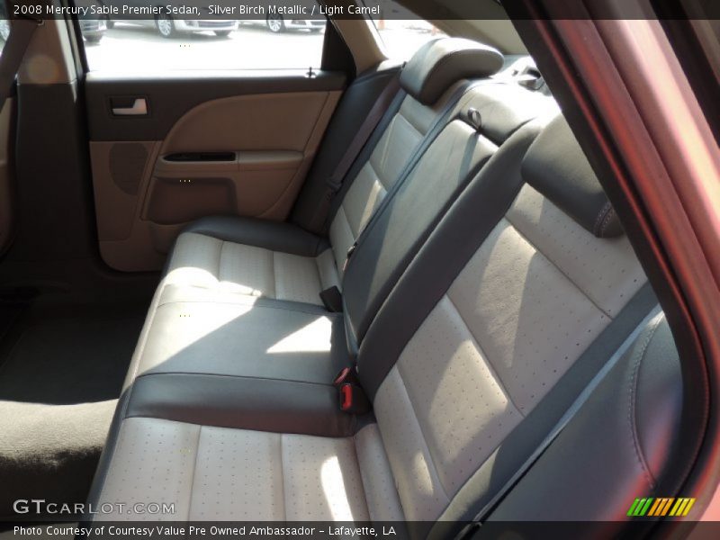 Silver Birch Metallic / Light Camel 2008 Mercury Sable Premier Sedan