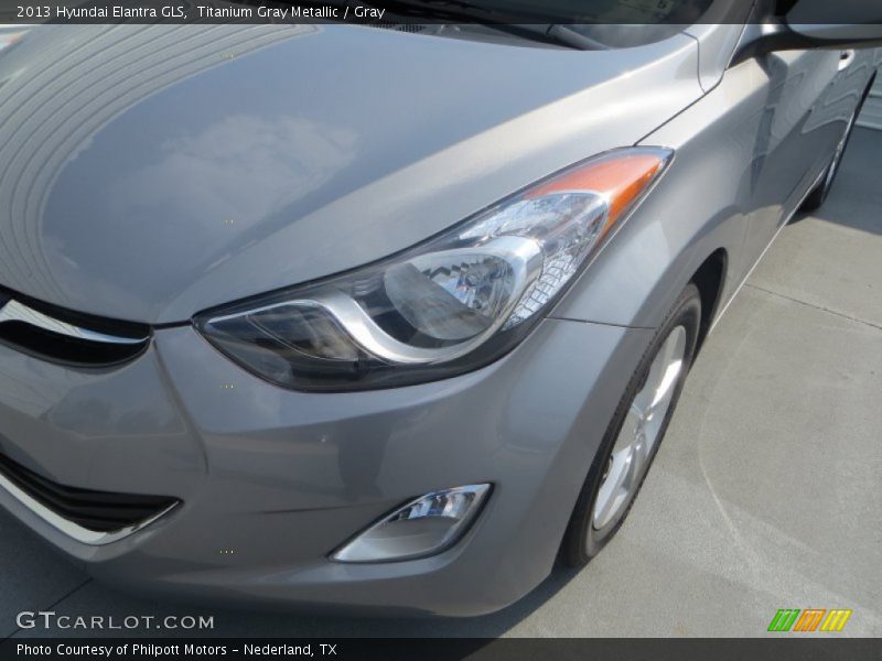 Titanium Gray Metallic / Gray 2013 Hyundai Elantra GLS