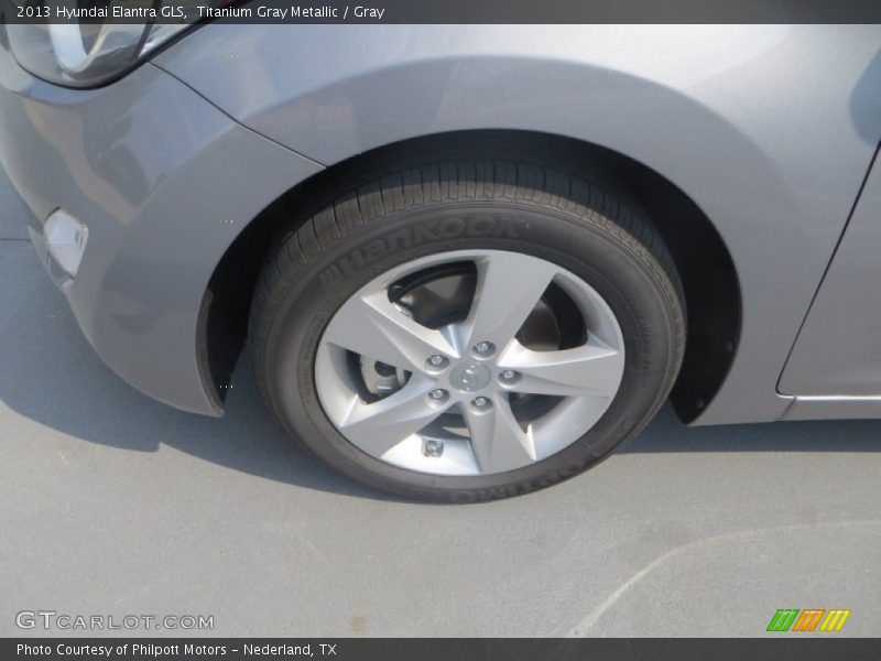 Titanium Gray Metallic / Gray 2013 Hyundai Elantra GLS