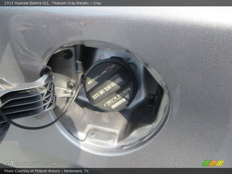 Titanium Gray Metallic / Gray 2013 Hyundai Elantra GLS