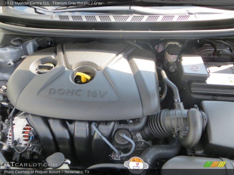 Titanium Gray Metallic / Gray 2013 Hyundai Elantra GLS