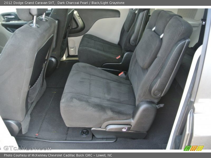 Dark Charcoal Pearl / Black/Light Graystone 2012 Dodge Grand Caravan SXT