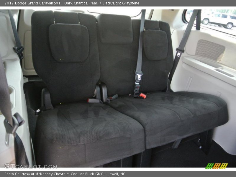 Dark Charcoal Pearl / Black/Light Graystone 2012 Dodge Grand Caravan SXT