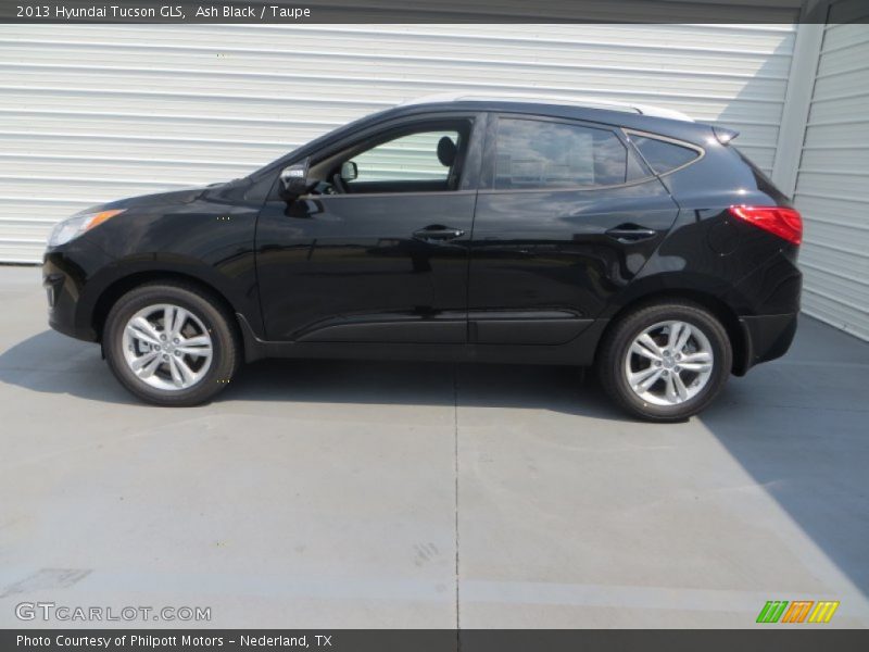 Ash Black / Taupe 2013 Hyundai Tucson GLS