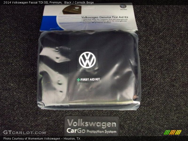 Black / Cornsilk Beige 2014 Volkswagen Passat TDI SEL Premium