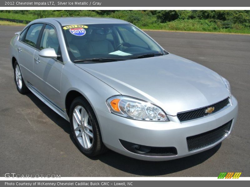 Silver Ice Metallic / Gray 2012 Chevrolet Impala LTZ