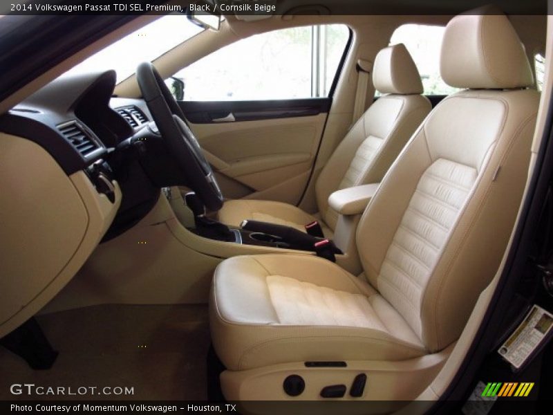 Front Seat of 2014 Passat TDI SEL Premium