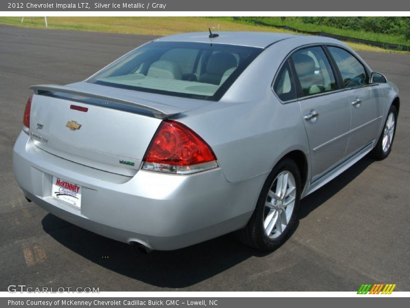 Silver Ice Metallic / Gray 2012 Chevrolet Impala LTZ