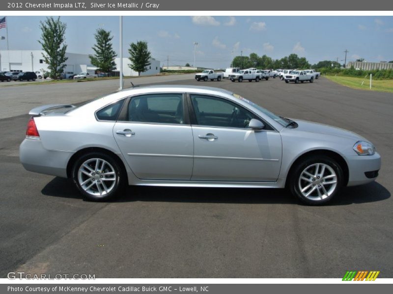 Silver Ice Metallic / Gray 2012 Chevrolet Impala LTZ