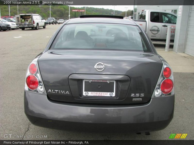 Smoke Metallic / Frost 2006 Nissan Altima 2.5 S