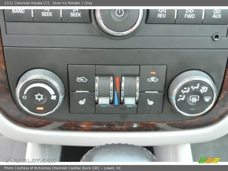 Silver Ice Metallic / Gray 2012 Chevrolet Impala LTZ