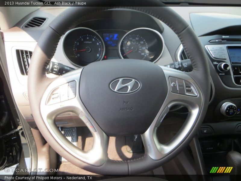 Ash Black / Taupe 2013 Hyundai Tucson GLS