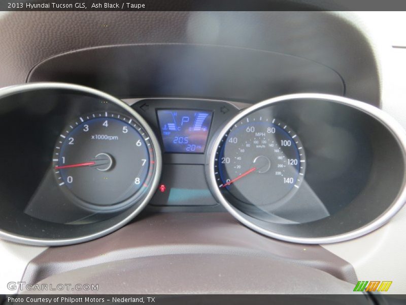 Ash Black / Taupe 2013 Hyundai Tucson GLS