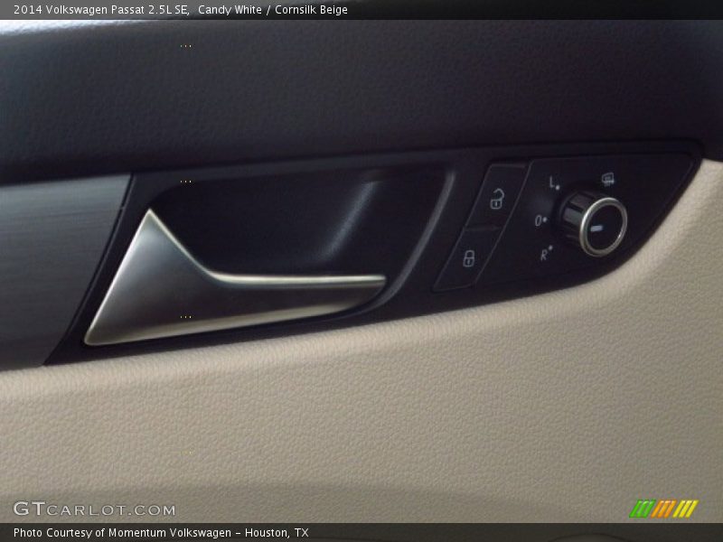 Candy White / Cornsilk Beige 2014 Volkswagen Passat 2.5L SE