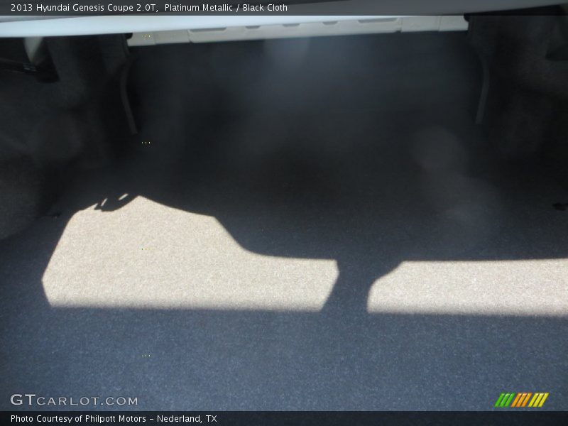 Platinum Metallic / Black Cloth 2013 Hyundai Genesis Coupe 2.0T