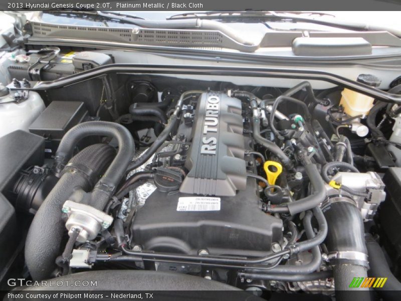 Platinum Metallic / Black Cloth 2013 Hyundai Genesis Coupe 2.0T