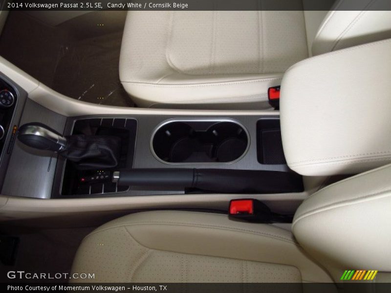 Candy White / Cornsilk Beige 2014 Volkswagen Passat 2.5L SE