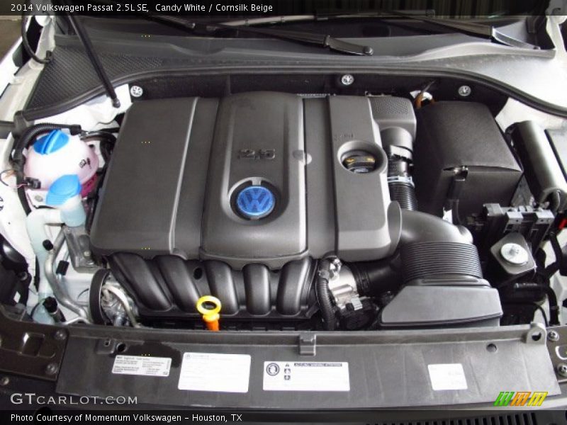 Candy White / Cornsilk Beige 2014 Volkswagen Passat 2.5L SE