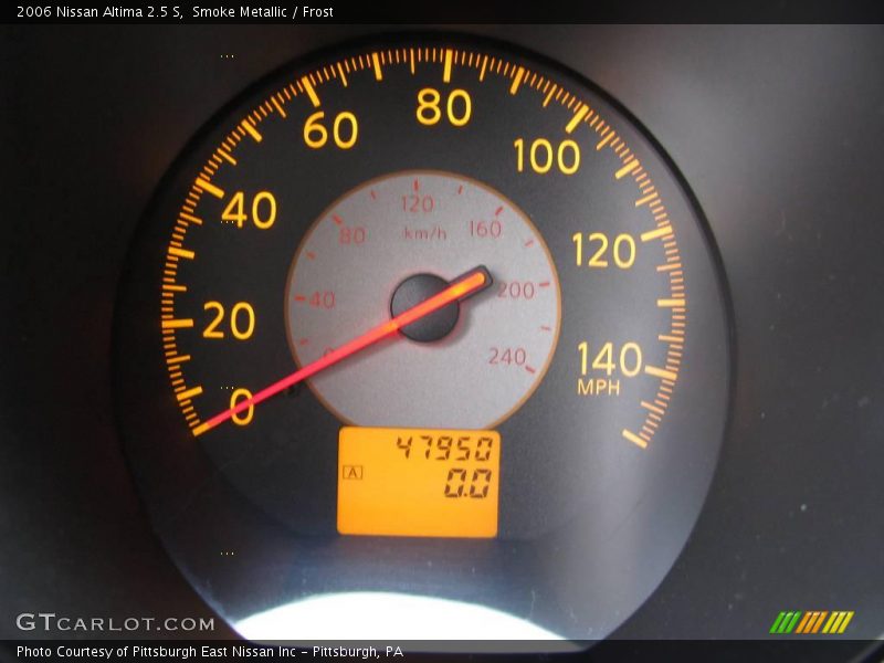 Smoke Metallic / Frost 2006 Nissan Altima 2.5 S