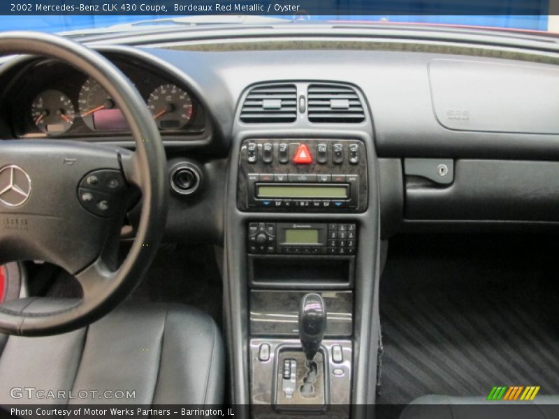 Bordeaux Red Metallic / Oyster 2002 Mercedes-Benz CLK 430 Coupe